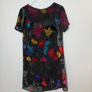 Anthropologie Burn-out Velvet Dress